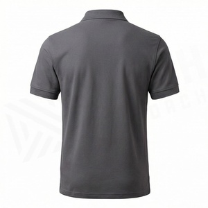 Polo de Alta Calidad, 100% Algodón Orgánico, Absorbente de Humedad, Venta al Por Mayor, Manga Corta, para Hombre, para Golf, Nuevo - Product Image 2