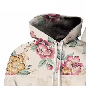 Vente en gros usine – Nouveaux sweats à capuche unisexe 100 % coton, personnalisables avec logo, impression par décharge, doublure hiver, haute qualité, prix abordables - Product Image 6