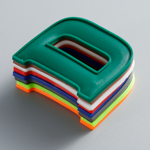 Custom Printed Waterproof PVC Rubber <b>Badge</b> with 3D Embossed Logo Design for Clothing Bags Hats Footwear Promotional Accessories - Product Image 1