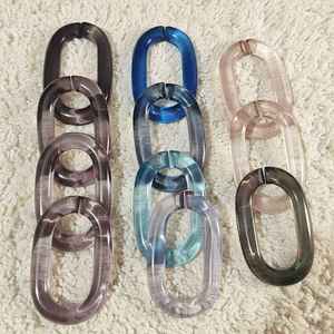 Collar de Cadena de Resina con Perlas y Diamantes Hecho a Mano de Alta Calidad, Pulseras y Brazaletes Modernos para Fiestas, Playa, Bodas, Regalo - Product Image 3