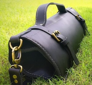 Premium Leather Knife <b>Roll</b> Kitchen Knife Holder Chef Culinary <b>Tool</b> Storage Travel Organizer Case LKR-0321 - Product Image 1