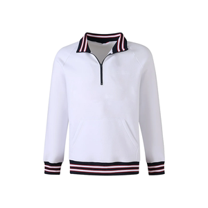 Sudadera Personalizada de la Universidad Howard, Blanca, con Cierre de Cremallera, Bordado 3D, Pedidos al por Mayor con Logotipo Personalizado para Suministro al por Mayor - Product Image 1