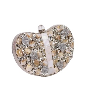 MOP pochette artisanat de luxe soirée sac à main de mariée bas prix sacs à bandoulière de mode fêtes de mariage - Product Image 3