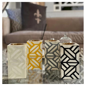 Quemador de Incienso Árabe Personalizado, Ecológico y Duradero, Decorativo con Incrustaciones de Madreperla, Bandeja para Bakhoor, Juego de Incensario Islámico Medkhan - Product Image 4