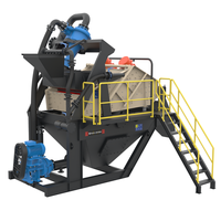Système de lavage de matériaux fins Hailstone ADDWASH avec technologie de vibromoteur avancée pour une efficacité de déshydratation supérieure