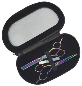 6.0 Inch <b>Barber</b> Scissors Kit Hair Cutting Scissor Thinning Shear <b>Set</b> for Hairdressing Salons - Product Image 3