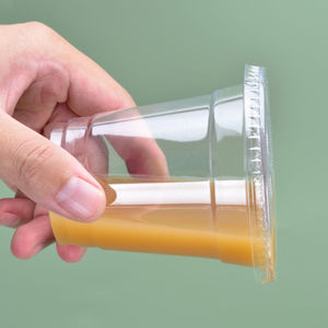 Factory Wholesale Disposal Iced Coffee <b>Cups</b> Tea Pet <b>Cold</b> Coffee Tea Plastic Food Beverage Plastic <b>Cups</b> - Product Image 6