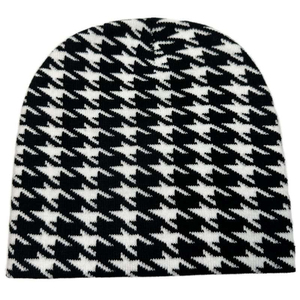 Gorro Unisex Sólido, Transpirable e Impermeable, 100% Acrílico, Tejido por Computadora, Gorro de Invierno de Estilo Casual para Adultos, Ajustable - Product Image 5