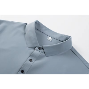 Polo de golf personnalisé pour hommes grandes tailles, respirant, tricoté, avec logo brodé, options décontractées, vente en gros - Product Image 4