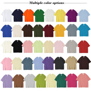 T-shirts de sport surdimensionnés personnalisés avec logo pour enfants et adultes, 210 g/m² en coton peigné, impression pour équipes, vêtements de sport pour enfants et hommes - Product Image 6