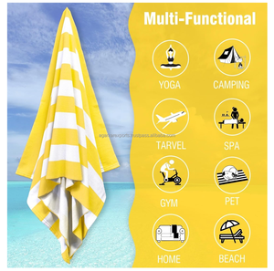 Toallas de Playa Premium de Algodón de 500 GSM, Secado Rápido, Extra Absorbentes, para Hombre y Mujer, 2026 - Product Image 4