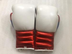 Guantes de Boxeo Personalizados de Cuero Vacuno Genuino para Gimnasio, Escuela, Club, Entrenamiento, Sparring, Saco de Boxeo, Venta al por Mayor, Impresión de Logotipo OEM - Product Image 5
