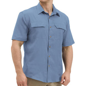 เสื้อตกปลาผู้ชายแบบใหม่ล่าสุด ผ้าโพลีเอสเตอร์ผสมสแปนเด็กซ์ ระบายอากาศได้ดี แขนยาว พิมพ์โลโก้ได้ตามต้องการ - Product Image 1