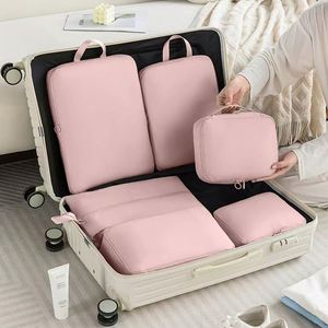 Best Sell Compression 6 Set Expandable Bags for <b>Suitcases</b> Travel Packing Cubes Organizer Price - Product Image 1