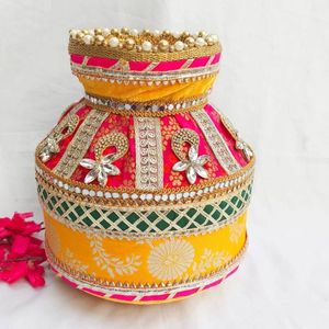 ชุดจักโก้ปัญจาบโบราณทำมือขายส่ง ของตกแต่งงานแต่งงานอินเดีย ของตกแต่งงานฮาลาดี เมห์นดี งานปาร์ตี้ ทำมือ - Product Image 5