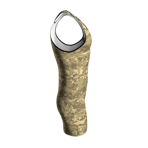 Combinaison de lutte unisexe personnalisée de qualité supérieure, respirante, compressive, extensible, séchage rapide, légère, 100% polyester, pour le sport - Product Image 2