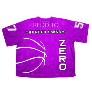 เสื้อยืดโอเวอร์ไซส์ดีไซน์เองสำหรับผู้ชาย เสื้อผ้าสตรีทแวร์ ผ้าถักตาข่าย เสื้อกีฬาสำหรับฟุตบอล บาสเกตบอล ทรงบ็อกซี่แบบทางการ - Product Image 1