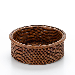 Frutero de Ratán Hecho a Mano en Vietnam, Cesta de Servir Estilo Boho, Decoración de Mesa de Mimbre Natural, Proveedor de Artículos de Almacenamiento para Cocina - Product Image 4