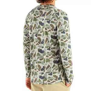 Camisas de Invierno Personalizadas para Hombre, de Lona, con Protección UPF 50, Resistentes al Viento, de Manga Larga, Transpirables, para Pesca, de Spandex/Poliéster - Product Image 4