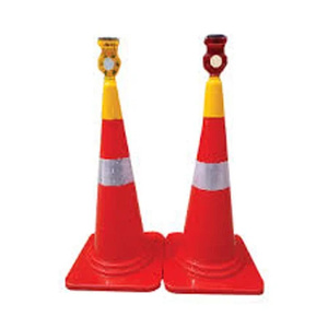 ไฟเตือนพลังงานแสงอาทิตย์แบบติดตั้งบนกรวย รุ่น 150B - Product Image 1