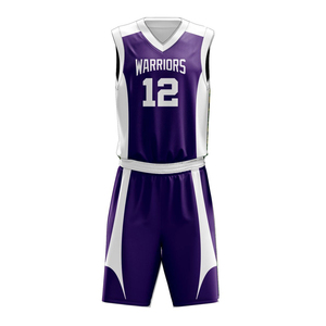 Uniforme de Baloncesto Transpirable OEM, Conjunto de Camiseta y Pantalones Cortos, Número y Nombre Impresos, Talla Grande, Personalizado para Equipo, 100% Poliéster - Product Image 5