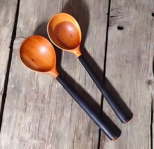 Ensemble de couverts faits main de qualité supérieure avec manche noir mat élégant pour hôtels, restaurants, fêtes et usage quotidien - Product Image 1