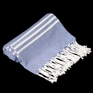 ผ้าขนหนูฟูต้าลายทางคอลเลคชั่นพรีเมียม เป็นมิตรกับสิ่งแวดล้อม ผ้าขนหนูนุ่ม ขายส่งในอินเดีย - Product Image 6