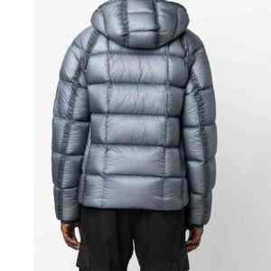 Chaqueta de Plumón de Lujo BUR Casual de Diseñador, Chaquetas de Manga Corta, Chalecos y Abrigos con Capucha, Chaqueta de Plumón 100% con Cierre y Protección Contra el Viento para Hombre - Product Image 2