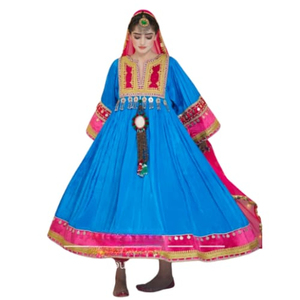 Ropa Afgana de Alta Calidad, Ropa Étnica Cultural, Hermosos Vestidos Afganos Kuchi Hechos a Mano, Vestido Afgano Kuchi para Mujer - Product Image 1