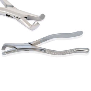 คีมถอนฟันสแตนเลสแบบแมนนวลระดับพรีเมียม # เครื่องมือทันตกรรม 222 Molars Professional ได้รับการรับรองมาตรฐาน CE - Product Image 1