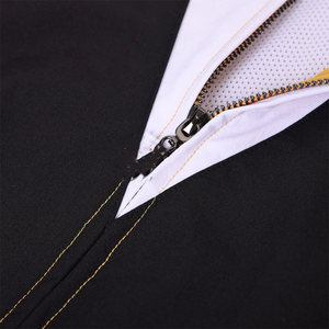 Nouvel Arrivage UAPB Coupe-Vent Noir Sur Mesure Entièrement Zippé Style Universitaire pour Sororités et Fraternités Fournisseur en Gros OEM/ODM - Product Image 4