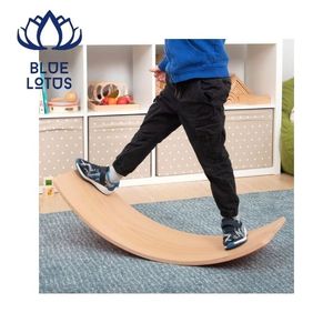 Planche d'équilibre en bois durable de haute qualité, robuste et écologique pour l'entraînement de la force du tronc, best-seller, stabilité optimale - Product Image 1