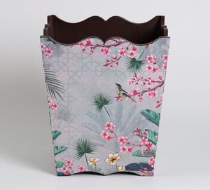 The Handmade Decor Printed organizer Eco-Friendly Handmade <b>Tabletop</b> Flower organizer <b>storage</b> with Durable Luxury Finish home use - Product Image 3