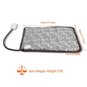Tappetino Riscaldante Elettrico in Pile per Cani e Gatti con Tappetino Impermeabile e Custodia per Cavo in Acciaio Resistente ai Morsi - Product Image 6