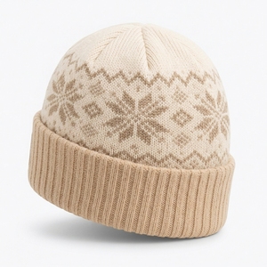 Gorro de Punto Docker, Gorros Cálidos de Invierno, Gorro Personalizado de Lana Merino con su Logotipo, Gorro Hecho a Mano 2026 - Product Image 6