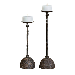 Candelabro de Metal Dorado de Lujo Nórdico con Lazo, Soporte para Velas Cónicas con Acabado de Latón Vintage, Centro de Mesa para Bodas y Fiestas - Product Image 5
