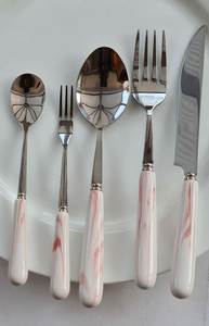 Cuchillería desechable de madera de abedul natural, cuchara, tenedor, cuchillo, utensilios ecológicos para llevar en cafeterías. - Product Image 3