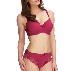 Women Plaid Front Breathable Spandex/Nylon <b>Underwear</b> Two Piece Bikini Set Custom OEM Manufacturer - Product Image 1