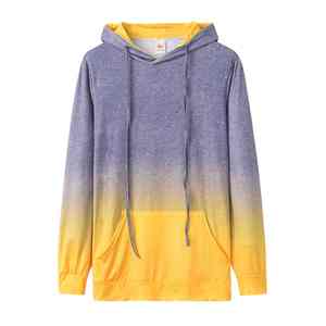 Sweat à capuche léger pour femme, imprimé floral par sublimation, respirant, décontracté, à manches longues, coupe ample, style streetwear, doux, pour l'été - Product Image 4