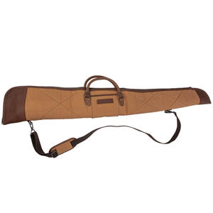 กระเป๋าหนังแท้ 100% คุณภาพพรีเมียม ผลิตตามสั่ง (OEM) สำหรับอุปกรณ์ล่าสัตว์ ทนทาน ป้องกันอย่างดี พร้อมสายสะพายไหล่แบบนุ่ม - Product Image 1