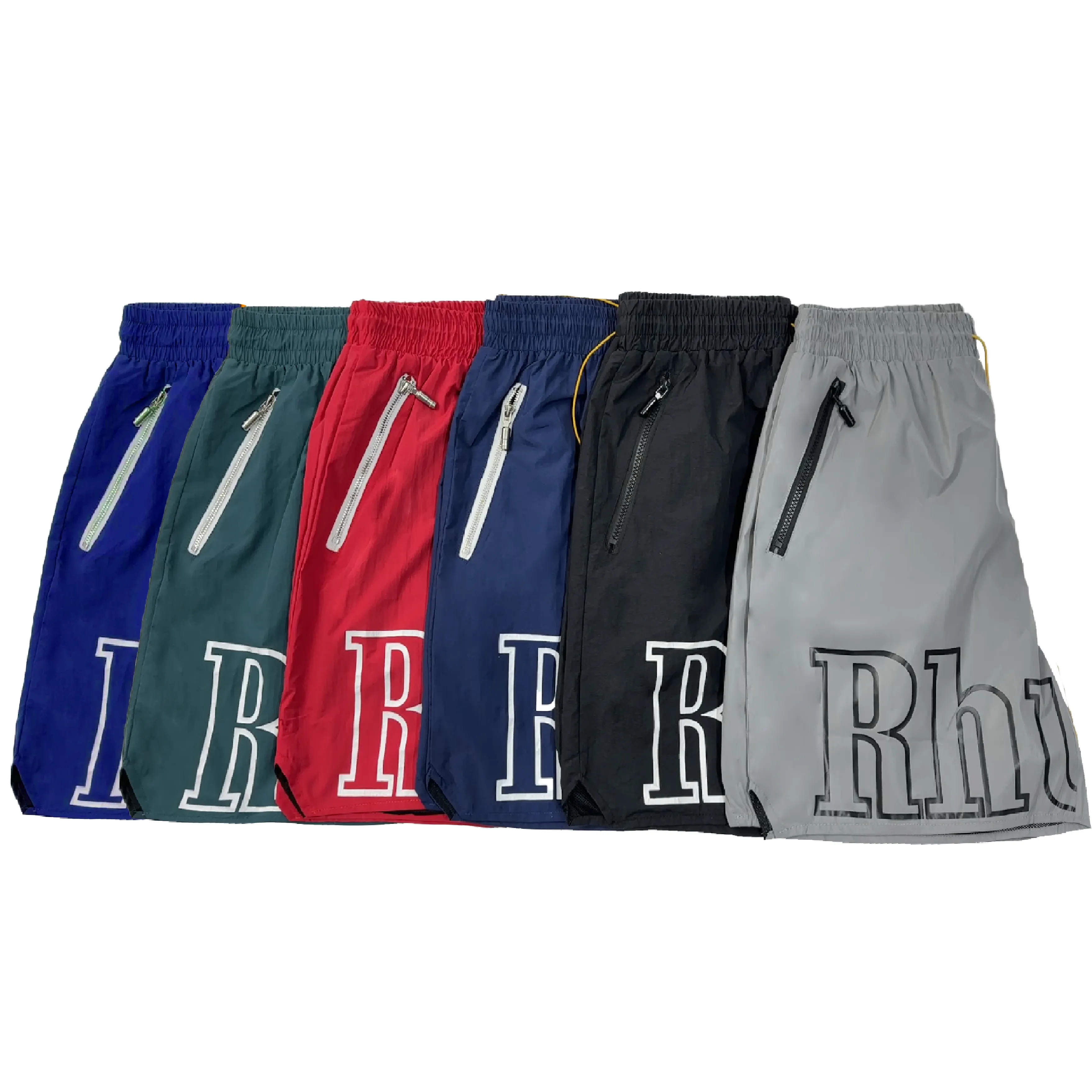 Customized polyester gym gym baggy sports board nylon bermuda beach shorts