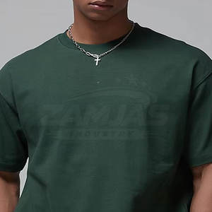 บริการ OEM เสื้อยืดผู้ชายพิมพ์ลายผ้าฝ้าย 100% น้ำหนักเบา ทรงโอเวอร์ไซส์ ขายดี เสื้อยืดโอเวอร์ไซส์ทรงหลวมสำหรับผู้ชาย - Product Image 4