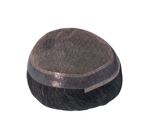 Peluca de Cabello Humano Remy para Hombre, Modelo Australia, con Sistema Capilar de Prótesis - Product Image 3