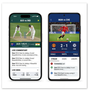 Aplicación de Transmisión de Deportes en Vivo RoyalCraft Enterprise, Vea Partidos en Vivo, Puntuaciones, Reseñas, Noticias Deportivas - Product Image 2