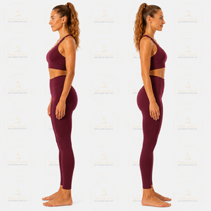 Women <b>Seamless</b> Yoga Set High Waist <b>Leggings</b> Sports Bra Gym Workout Fitness Activewear Training Wear Set - Product Image 6