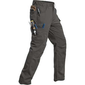 Wholesale OEM Customized New Arrival Long <b>Cargo</b> Regular Outdoor <b>Work</b> <b>Cargo</b> Pants Men With Side Pockets for men OEM - Product Image 3