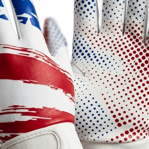 High Quality American football gloves created for linemen ensuring <b>grip</b> <b>control</b> toughness and palm padding for protection - Product Image 6