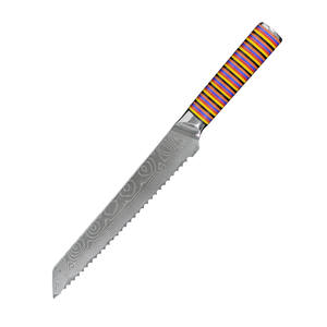 Professional Kitchen Chef <b>Knife</b> High Carbon Stainless Steel with Ergonomic Handle for Meat <b>Fish</b> Vegetables and Fruits - Product Image 2