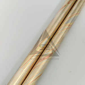 Light <b>Weight</b> Best Quality Mokume Round <b>Bars</b> New Design Mokume Round <b>Bars</b> Wholesale Mokume Round <b>Bars</b> - Product Image 2
