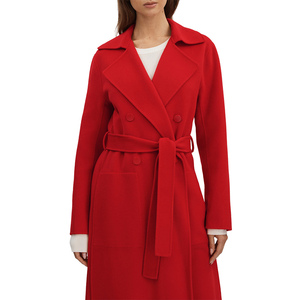 Manteau long en cachemire et laine double face pour femme, coupe oversize, chaud et tendance pour l'hiver - Product Image 1